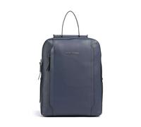 Piquadro Circle Zaino porta pc blu scuro, pelle, donna