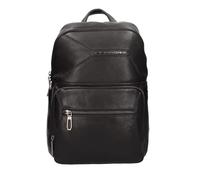 PIQUADRO, Computer and iPad© backpack with pockets for Air, NERO