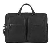 PIQUADRO Computer bag with iPad©Pro 12,9" compartment, 2 d, NERO