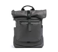 Piquadro Corner 2.0 Zaino roll-top grigio scuro, poliuretano, unisex, 17L
