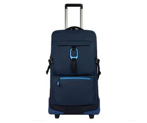 Piquadro Corner 2 ruote Borsa da viaggio 68 cm blu