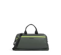 Piquadro Corner Special Borsone da weekend verde scuro, poliuretano, 60 x 28 x 30cm