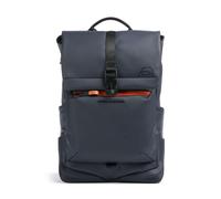 Piquadro Corner Special Zaino navy, poliuretano, unisex, 17L