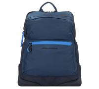 Piquadro Corner Zaino da giorno 44 cm Vano porta PC blu