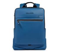 Piquadro Corner Zaino da lavoro Protezione RFID 43 cm Scomparto per laptop blu