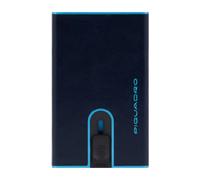 Piquadro - Credit Card Case with Sliding System - - Accessories - Uomo - Blu - ONE SIZE