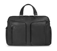 Piquadro Cronus Valigetta Pelle 40 cm Scomparto per laptop nero