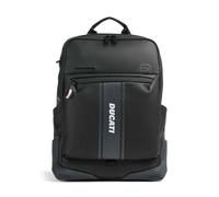 Piquadro Ducati C2Owd Zaino nero, pelle sintetica, unisex, 14L