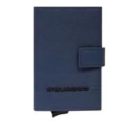 PIQUADRO Giles Compact Wallet With Single Slider RFID Blue