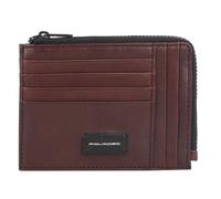 Piquadro Harper Custodia per carte di credito in pelle 13 cm marrone
