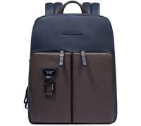 Piquadro Harper Zaino da giorno Pelle 38 cm Scomparto per laptop blu