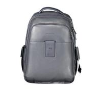 ZAINO PIQUADRO ili zaino in pelle con tasche esterne blu2 ND scelta=P blu2 OUTC