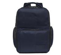 Piquadro Wollem Zaino porta pc blu scuro, poliestere, uomo