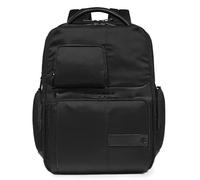 PIQUADRO, Laptop and iPad©Pro 12,9" backpack with USB and US, NERO
