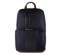 Piquadro Letter Backpack 39 cm scomparto per laptop blu