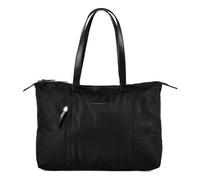 Piquadro W92T Borsa shopper nero, nylon riciclato, donna
