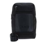 ZAINO PIQUADRO macbeth zaino monospalla pelle e tessuto NERO ND scelta=P NERO O