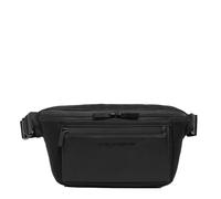 PIQUADRO MARSUPIO IN PELLE E TESSUTO N - NERO One Size