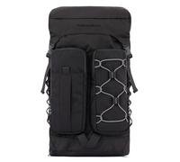 Piquadro Zaino Mick Uomo 2 comparti con patta e PC 15,6" tessuto nero 100% poliestere