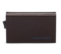 Porta banconote con porta monete e carte di credito con sistema scorrevole Piquadro Blue Square, moro - Tabella Colori: Marrone Scuro