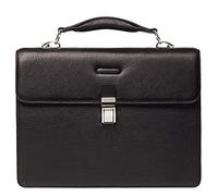 PIQUADRO Modus Cartella rigida in pelle a due soffietti porta computer 14"