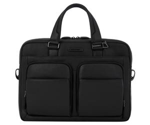 Piquadro Modus Valigetta Vera Pelle 39.5 cm Vano porta PC nero