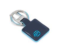 Portachiavi in Metallo e Pelle B2 Blu - Tabella Colori: Blu