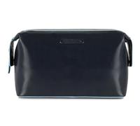 Piquadro Move 2 Beauty Case da Viaggio, Pelle, Blu, 24 cm