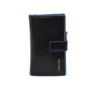 Piquadro Portafoglio quadrato blu RFID in pelle 15,5 cm black (PD1353B2R-N)