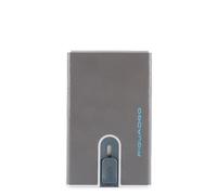 Piquadro On Sliding System Blue Square Grigio Unisex
