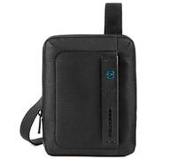 Borsello porta iPad® mini in tessuto e pelle P16 nero - Tabella Colori: Nero