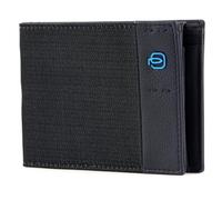 Portafogli in tessuto e pelle con porta monete Piquadro P16 blu - Tabella Colori: Blu
