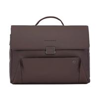Piquadro Pan Cartella in pelle con patta porta PC 15" ad uno scomparto