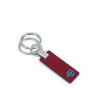 Piquadro PC3755B2/R Blue Square Portachiavi, Rosso
