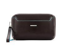 Piquadro - Pochette a due scomparti - - Bags - Uomo - Marrone - ONE SIZE