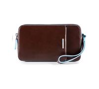 Piquadro - Pochette a due scomparti - - Bags - Uomo - Marrone - ONE SIZE