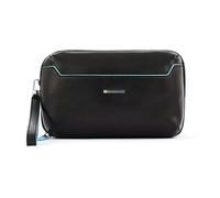 Piquadro - Pochette a due scomparti - - Bags - Uomo - Nero - ONE SIZE