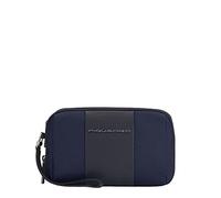Pochette in pelle Piquadro a tre scomparti Blu - Tabella Colori: Blu