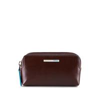 PIQUADRO - Pochette in Pelle - Unisex - Mogano