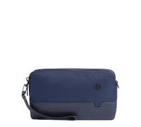 Piquadro Pochette uomo a due scomparti Uomo pelle e tessuto blu