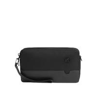 Piquadro Pochette uomo a due scomparti Uomo pelle e tessuto nero