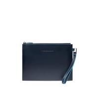 Piquadro Pochette uomo porta iPadmini Unisex pelle blu notte