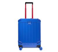Piquadro POP Valigia trolley (4 ruote) blu, policarbonato, 40 x 55 x 20cm