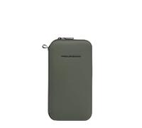 PIQUADRO Porta passaporto con zip