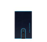 Piquadro - Portacarte automatico - - Accessories - Uomo - Blu - ONE SIZE