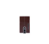 Piquadro - Portacarte Uomo in Pelle con Chiusura - - Accessories - Uomo - Marrone - ONE SIZE