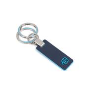 Piquadro - Portachiavi a due anelle - - Accessories - unisex - Blu - ONE SIZE