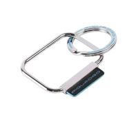 Piquadro - Portachiavi Quadrato Blue Square - - Accessories - unisex - Nero - ONE SIZE