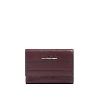PIQUADRO Portafogli da donna piccolo Donna pelle bordeaux