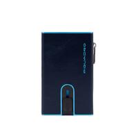 Piquadro - Portafoglio compatto automatico - - Accessories - Uomo - Blu - ONE SIZE